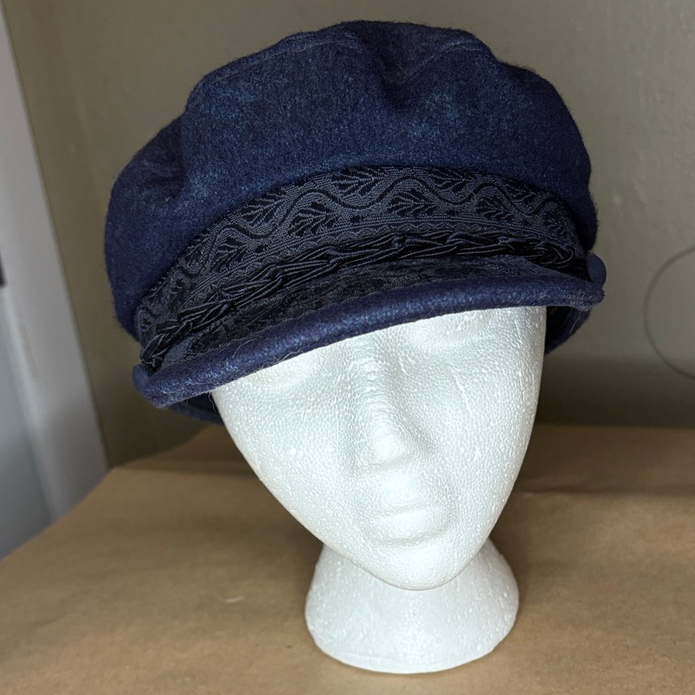 Stylish Blue and Black Men's Cap